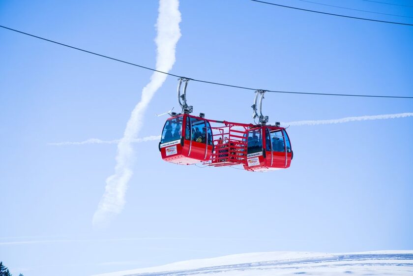 Coffre de toit porte-skis